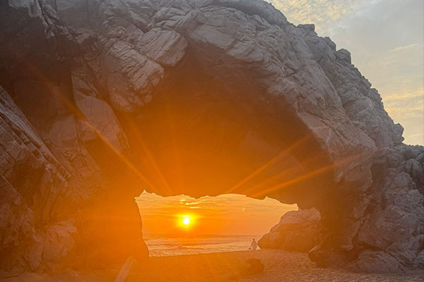 Atardecer en Arco de Piedra