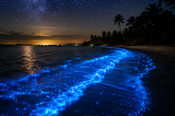 Recorrido de bioluminiscencia en Chacahua